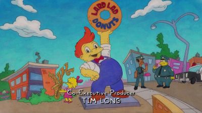 And they'll toot
their horn-honkers - The Simpsons