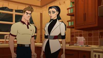 - I apologize, Agent Maryweather. I'll go.
- Good! - Q-Force