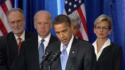 I appreciate his commitment - Obama: In Pursuit of a More Perfect Union