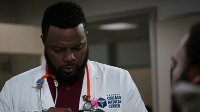 [apprehensive music] - Chicago Med