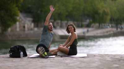 I ask everybody
in this boat over there, - Love Trip: Paris