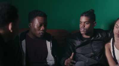 -I asked you a question, bro.
-Snap, you're taking the piss. - In the Dark