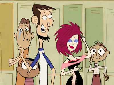 I asked Cleo to the prom,
and she said yes! - Clone High