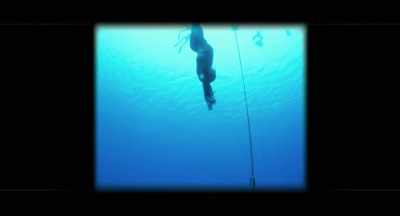 I asked him how he could make
it to this world championship, - Freediver