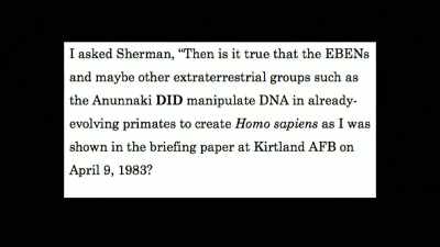 I asked Sherman,
"Then is it true - Truth Hunter