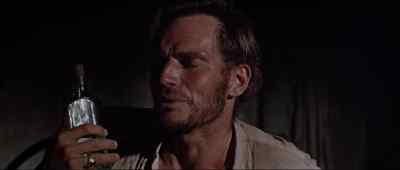 I asked for something to drink.
This isn't enough to spit. - Major Dundee