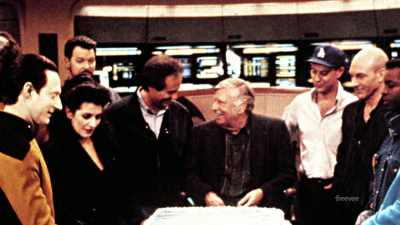 - I asked her to
come into my office - The Center Seat: 55 Years of Star Trek
