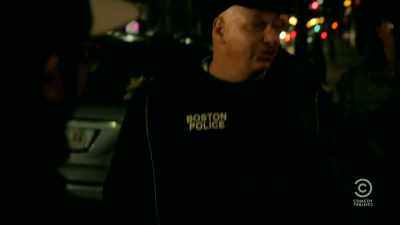 I assume you guys wear vests
when you go out. - Jeff Ross Roasts Cops