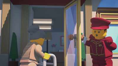 I assure you,
if anyone around me - LEGO City Adventures