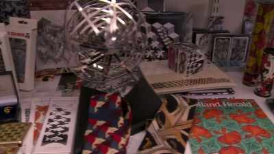 I was at my apartment
in London, - M. C. Escher: Journey to Infinity