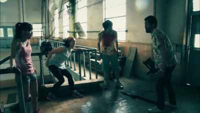 I was at home writing a script. - One Cut of the Dead