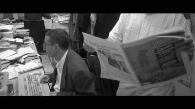 I was at my intern's desk,
he came over - The Critic