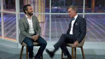 -I was at my...
-[laughs] - Bill Nye Saves the World