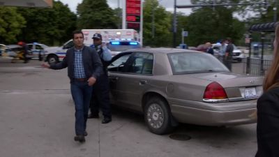 - I was at the pump over there,
and this woman just pulled up - Chicago Fire