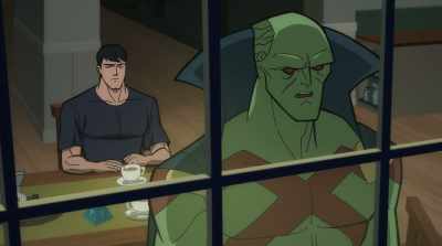 I attempted a telepathic link
between our minds - Superman: Man of Tomorrow