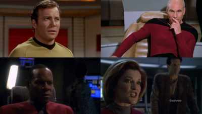 I auditioned, uh, - The Center Seat: 55 Years of Star Trek