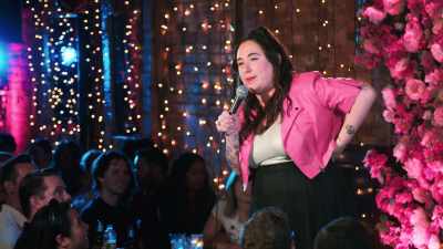 I had back pain. Basically,
my back was hurting underneath my ribs - Liza Treyger: Night Owl