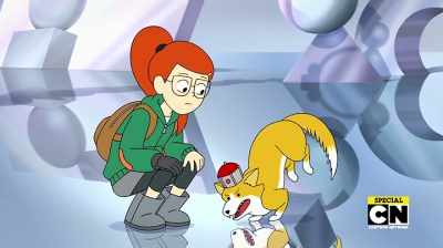 I...
[ Barking ] - Infinity Train
