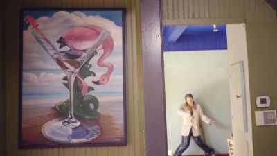 I basically feel like I live in a three
dimensional art work - The Mystery of the Pink Flamingo