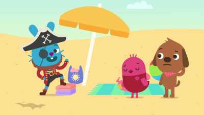 I be here to do pirate-y stuff. - Sago Mini Friends