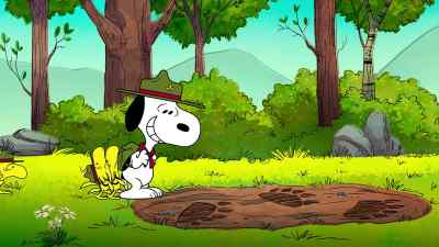 Beagle Scout badge opportunity number one. - The Snoopy Show