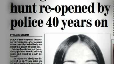 I became interested in
the Marian Beattie case - Murder in the Badlands
