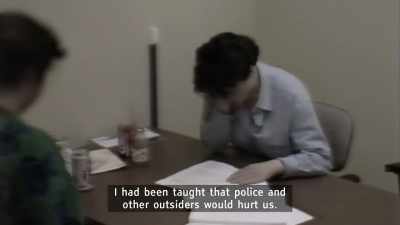 I had been taught that police - The Cult of The Family