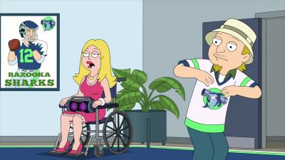 ♪ Before you move
the 'Zooka Sharks ♪ - American Dad!