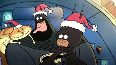 I beg your pardon, sirs, - Merry Little Batman