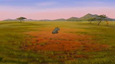 I beg your pardon, madam, but get off! - The Lion King