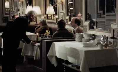 I was beginning to realize that the only way to make this evening bearable - My Dinner with Andre