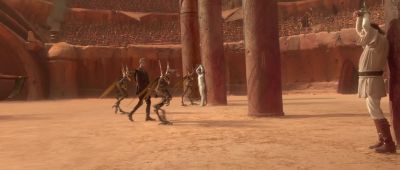 I was beginning to wonder if you'd got my message - Star Wars: Episode II   Attack of the Clones