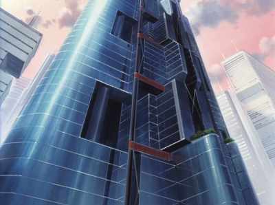 I believe "Anzan"
refers to this building. - Cowboy Bebop