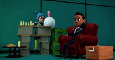 I believe that is "Sir Awesome." - Spy Kids: Mission Critical