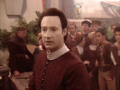 I believe the support structure
on the anvil collapsed - Star Trek: The Next Generation