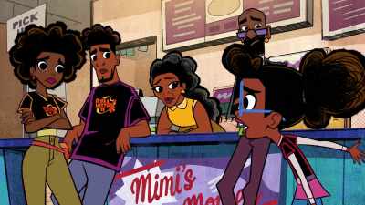 - I bet they could solve it.
- Aw, sweetheart, - Marvel's Moon Girl and Devil Dinosaur