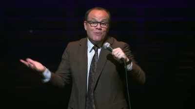 I bet you don't even burn
in Disney." - Tom Papa: Human Mule