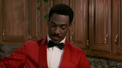 I bet you learned all that stuff fighting lions and tigers and shitYes Where I'm from we have to be very aggressiveI'm all for that Especially with womenYou know they may not admit it but they all want a man toTake chargeTell them what to do - Coming to America