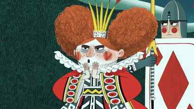 I bet you that bumbling
clown enjoys tea. - The Night Before Christmas in Wonderland