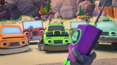 I better call the… - Mighty Monsterwheelies