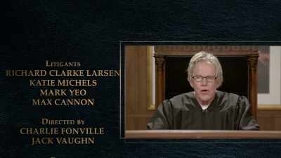I bid you both adieu, - Gary Busey: Pet Judge