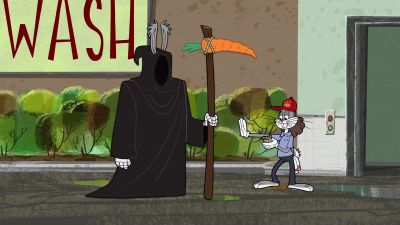 -I blame you.
-Give me a tip. - New Looney Tunes