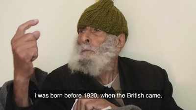 I was born before Britain entered the country. - Killing Gaza