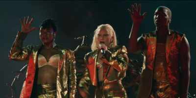 ♪ I was born and She
was born, he was born ♪ - Gaga Chromatica Ball