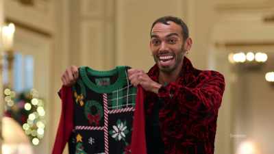 I bought you more nice, normal
clothes for you to wear for Christmas. - Hotel for the Holidays