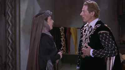 I bring you a message from the princess - The Court Jester