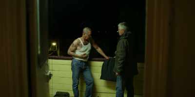 I brought you a suit,
so you blend in, you know? - Romper Stomper