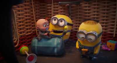 ...I brought formula,
extra diapers,
his favorite Binky-- - Despicable Me 4