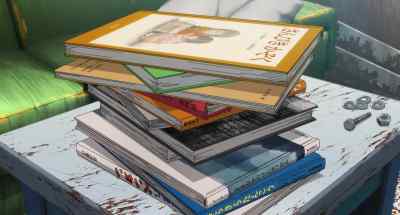 I brought my old books. - maboroshi