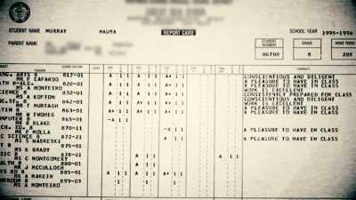 I brought some old
report cards down. - The Disappearance of Maura Murray